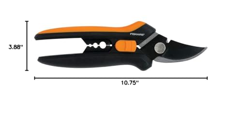 Fiskars Floral Bypass Pruning Shears, Garden Clippers for Deadheading (Pack of 6) - style: Floral Pruner (Pack of 6)