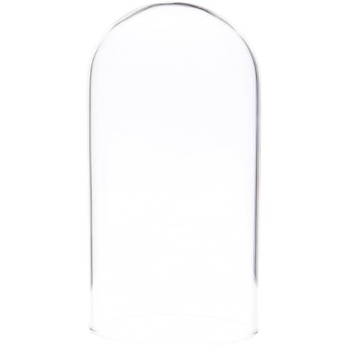 Plymor 2" x 4" Mini Glass Display Dome Cloche (no Base) - color: No Base