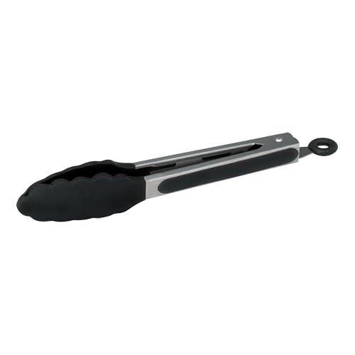 Winco 9" Heavy-Duty Utility Stainless Steel Tongs - size: 9 In (1-Pack)
