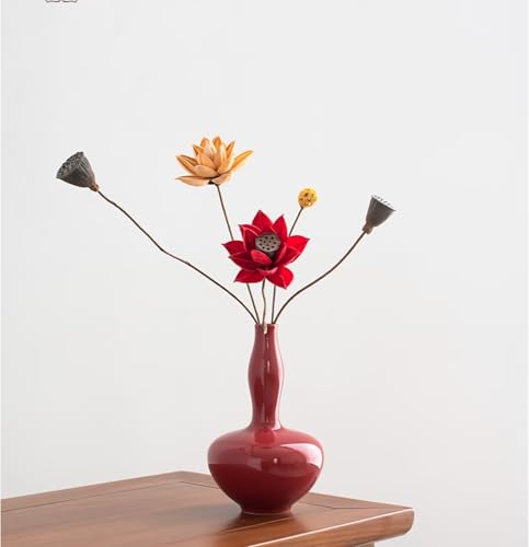 Artisanal Dried Flower Decor - Separable Flower Heads and Stems for Custom Arrangement,Zero Maintenance, Timeless Elegance for Parties, Events, and Home Styling , 0007 - size: 0007