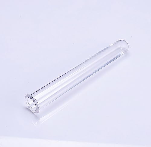 18Pcs Clear Test Tubes for Plant Propagation Station Hydroponic/Flowers for Hydroponic Plants Home Office wall Decor (12cm)