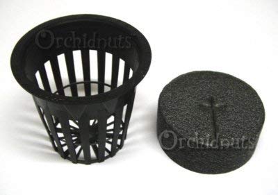 2 Inch Net Pot and EZ Clone Neoprene Collar Combo - 10 Pack