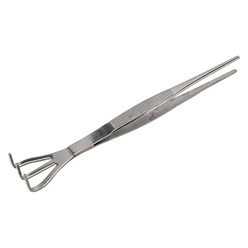 Bonsai Root Rake, 3 Prong Stainless Steel Gardening Tool with Ergonomic Handle, for Loosening Aerating Soil and Removing Weeds (Straight) - size: Straight