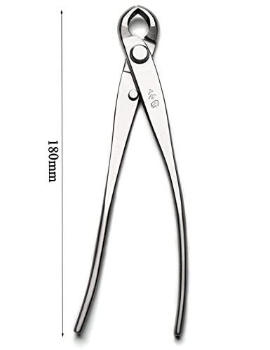 Bonsai Knob Cutter Round Edge Cutter Professional Grade Branch Cutter Alloy Steel Bonsai Tools Equip With Tool Bag (MT-KC-180)