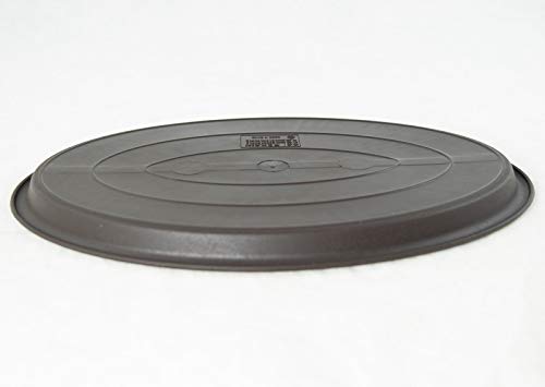 2 Oval Plastic Humidity/Drip Tray for Bonsai Tree and House Indoor Plants - 9"x 6.25"x 0.5" (2x1021)