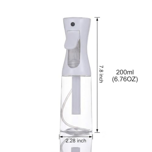Continuous Spray Bottles,Spray Bottle for Hair&Water Spray Bottle for Travel Essentials, Multi-Use ,Beauty, Care, Makeup, Hydration & Pet Grooming-200ml