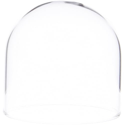 Plymor 2" x 2" Mini Glass Display Dome Cloche (no Base) - color: No Base
