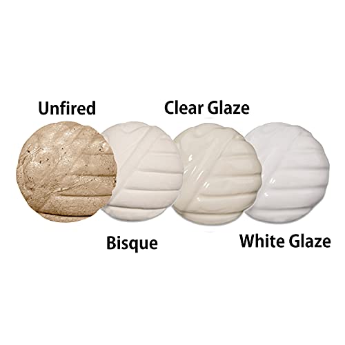 Old Potters Low Fire Pottery Clay White, 10 lbs (Cones 06-04) Made in USA Modeling Clay for Wheel Throwing and Hand Building, Pottery and Sculpting, Beginners, and Advanced