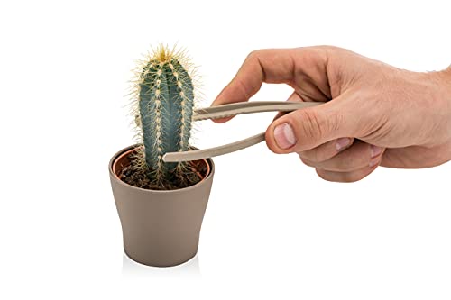 Mini Garden Hand Transplanting Set of 4 pc Succulent Cacti Cactus Tools Miniature Planting, Set for Fairy Garden, Potting, Houseplant, Bonsai Tools, Bonsai Kit, Shovel, Thong (Yellow) - color: Yellow