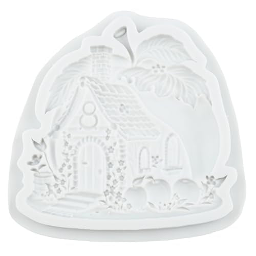 Fairy Garden Home Fondant Mold Fruit House Silicone Mold Set of 3 - color: Style G