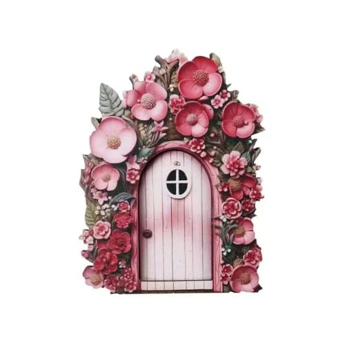 Miniature Fairy Garden Accessories for Wall Tree Fairy Garden Outdoor Decor with Stump (D) - style: D