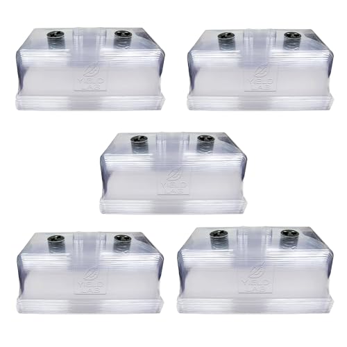 7 Inch Clone Dome - 50 Pack Humidity Vented Domes - Plant Growing - color: Clear, size: 50-Pack