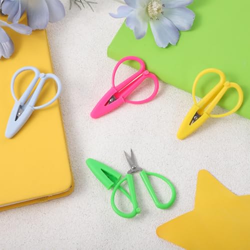 4 Pack Mini Scissors Set,Needlepoint Scissor Super Snips