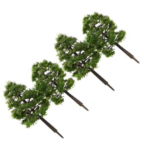 BESPORTBLE Artificial Trees Modle: 20pcs Architectural Micro 9CM Imitation Landscape Tree Model Scenery