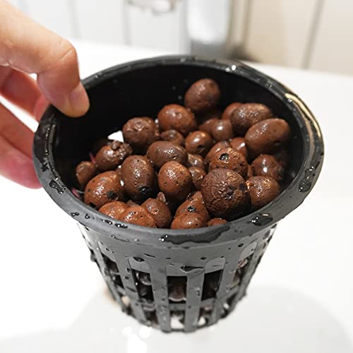 Leca Expanded Clay Pebbles 10LBS Grow Media for Indoor Plants Hydroponic Growing Gardening System Supplies … - size: 10LBS