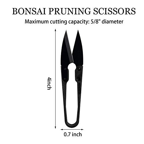 16pcs Bonsai Pruning Scissors Mini Garden Clippers Pruning Shears for Bud