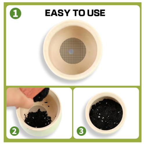 200PCS 2 3 4 6 Inch Mesh Screen for Planter Pots,Plant Drainage Insert Grid