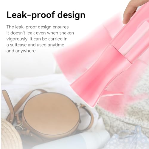 Continuous Mist Spray Bottle for Hair, Face & Plants (6.8oz/200ml) - Ultra Fine Travel-Size Water Mister for Salons, Cleaning, Pets & Skincare Leakproof Design