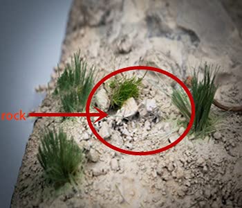Warmtree Miniature Rock Pebble Basing Kit