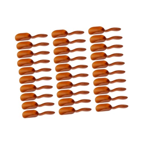 30 Pcs Shovel Spoon Portable Tea Spoons Succulent Plants Microlandscape Gardening Delicate Dark Garden Tool Home Store Use