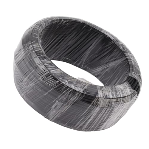 Aramox Bonsai Wire Aluminum, Bonsai Training Wire Kit, Training Wire 500g Black for Garden Horticulture Landscape Planting (1.5mm) - size: 1.5mm