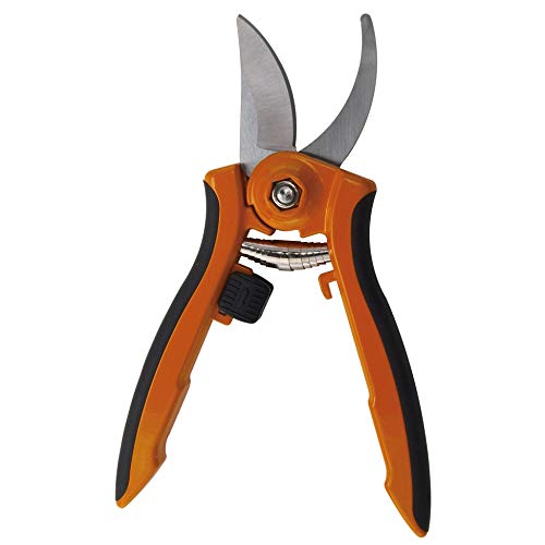 Dramm 18042 ColorPoint Bypass Pruner with Stainless Steel Blade, Orange - color: Orange, style: Bypass Pruner