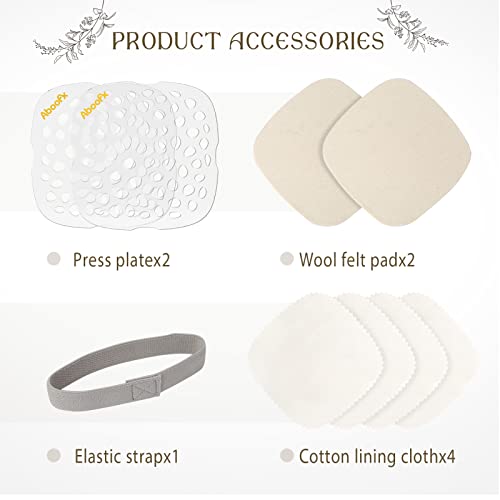 Aboofx Microwave Flower Press Kit, 6.3" Quick Drying Pressed Flower - size: 6.3 x 6.3 inches