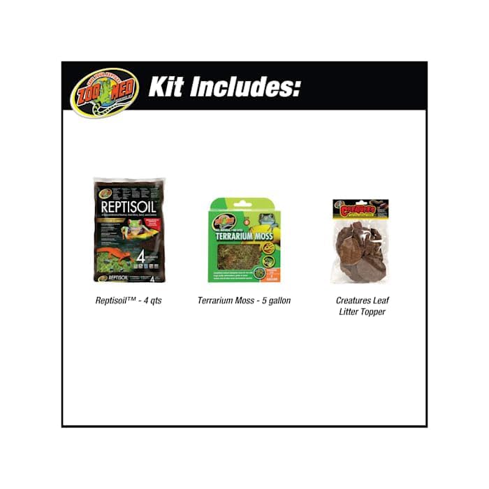 Zoo Med Tropical Bioactive Substrate Kit 10 Gallon