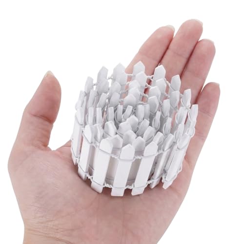 1:12 Miniature 35 Inches Picket Fence Village Fences Dollhouse