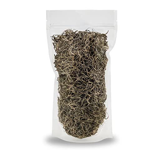 Gardenera Premium Natural Spanish Moss Natural Preserved - Great Ground Cover - Filler for Potted Plants - 1 Quart Bag, GRD-SPANISH-MOSS-1QT - color: SPANISH MOSS, size: 1 Quart