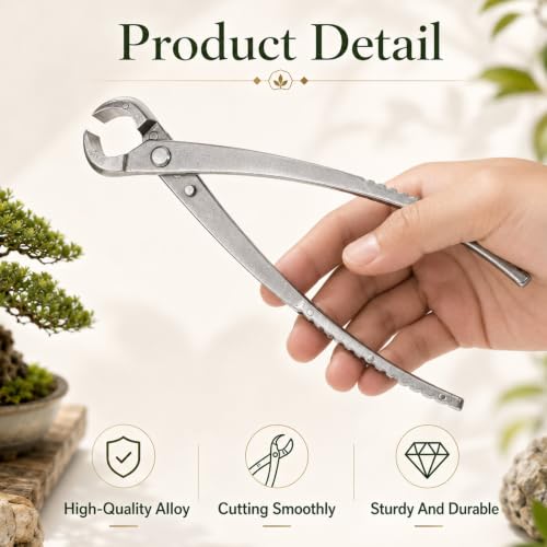 6 Pcs Bonsai Tools Set for Precise Pruning & Shaping Tasks