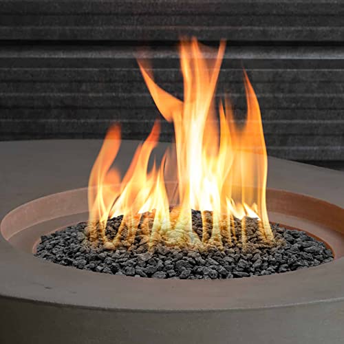 Mr. Fireglass 10 Pounds Black Lava Rock for Fire Pits Fireplace, 0.2"-0.3" - color: Black, size: 0.2"-0.3"