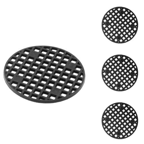 Bivethoi Plant Pot Mesh Hole Cover, 1.8" / 45mm, Black, 100pcs | Bonsai Drainage Mesh Insert, Round Mesh Screen, Prevents Soil Loss, Bottom Grid Mat - color: Black, size: 100pcs