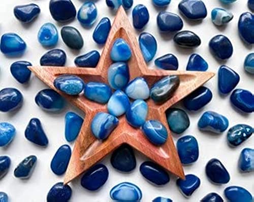 Blue River Rocks, Garden Rocks, Outdoor Decorative Stones, Natural Gravel, for Aquariums, Landscaping, Vase Fillers, Succulent, Tillandsia, Cactus Pot, Terrarium Rocks, 4.5 lb (72 oz) - size: standard