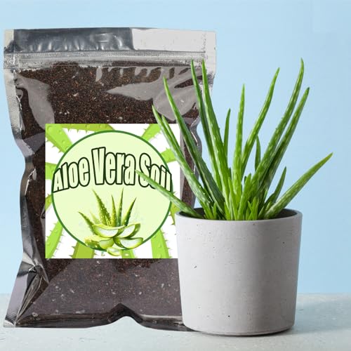 Doter Aloe Vera Potting Soil Mix 10qt, Ready to Use for Seedling and Growing of Aloe Vera Plants or Other Houseplants - size: 10qt