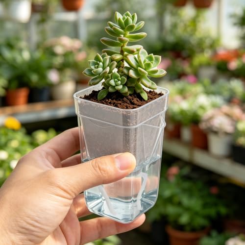 2.5" Small Self Watering Pots for Indoor Plants,12 Pack