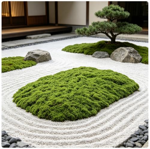 39" x 39" Dark Green Fake Moss Mat, Cloud Soft Artificial Moss Rug for Indoor Plants, DIY Crafts, Table Centerpieces, Fairy Garden & Wedding Decor
