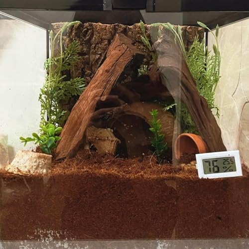 BNOSDM Reptile Soil Substrate,Natural Terrarium Bedding,Snake Bedding,Fluffy Reptile Tank Substrate for Tortoise Hermit Crab Tarantulas Lizards - color: 0.79gal