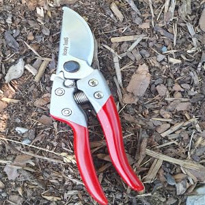 8" Professional SK5 Bypass Pruning Shears – Ultra Sharp Premium Garden Scissors, Ergonomic Non-Slip Handle, Heavy Duty Clippers for Roses, Flowers, Plants & Small Branches.
