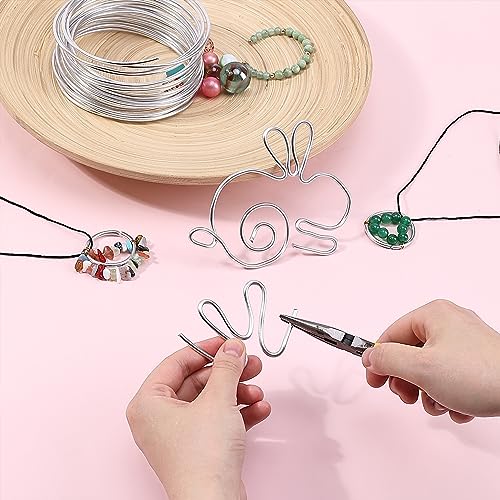 Mr. Pen- 9 Gauge Aluminum Craft Wire, 3 mm, 32.5 Feet - size: 32.5 Feet x 0.118 Inches