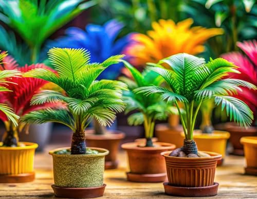 5 Royal Palm Bonsai Tree Seeds - Does Well Indoors