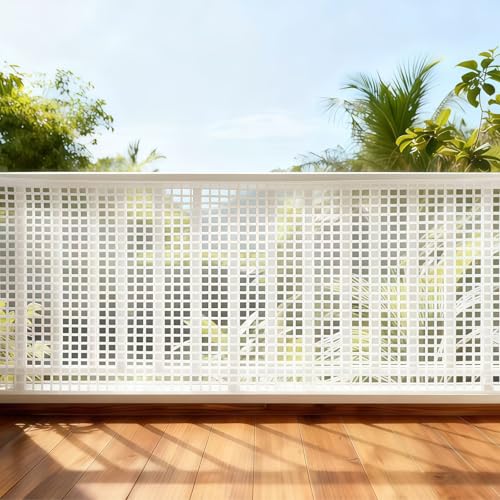 PotatoLife 15.7'' x 10' Plastic Wire for Poultry & Safety Barrier, White - color: White, size: 15.7'' x 10'
