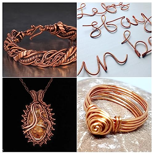 18 Gauge/ 1.0 mm 213 Feet 1 Pound 99.9% Dead Soft Copper Wire for Electroculture Gardening, Jewelry Making, Beading, Science Projects, DIY Artwork - size: 18 Gauge/ 1.0 mm, style: 1 Pound