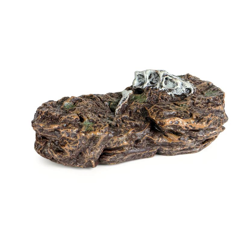 7PCS Miniature Tree Stumps Fake Tree Stump Decor Mini Stone Rock Statue Mini Garden Figurines for DIY Fairy Garden Miniature Moss Landscape