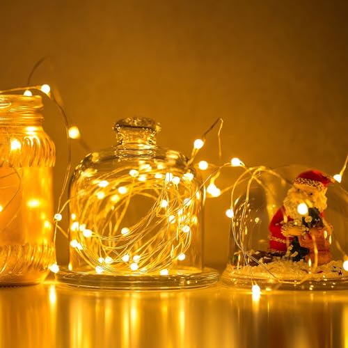 PATIKIL 4.9"x4.7" Clear Cloche Glass Dome, Glass Bell Jar Display Case Tabletop Centerpiece with Black Wooden Base for Christmas Home Decor - size: 4.9x4.7"
