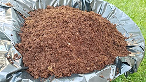Verdana Coco Coir Potting Soil Brick - 10 lb Compressed Coconut Coir Block, Expands to 72 Quarts / 18 Gallons, Peat Moss Alternative for Seed Starting, Raised Beds, Potting Mix & Houseplants