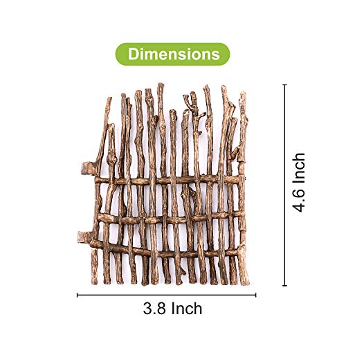12 Pcs Plastics Wooden Corral Fence Toys Horse Panel Accessories Playset Farm Figures Barn Animal Figurines for Toddlers Kids Preschool Educational Christmas Gift Decoration Set - style: 12 Pcs Fences