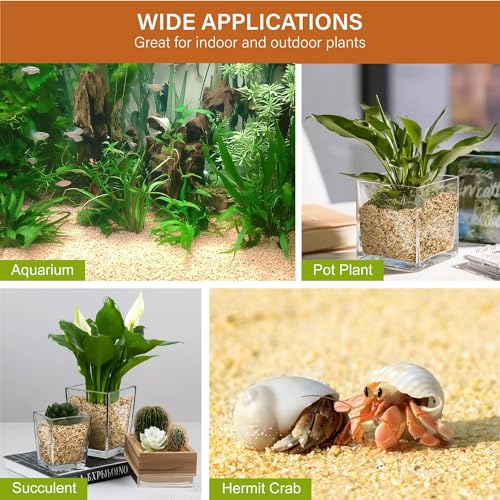 NUPICK 1-2mm Coarse Sand for Plants, 6lb Horticultural Sand for Succulents - size: 1-2mm, style: 6lb