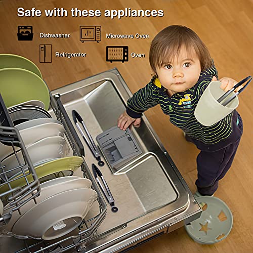 7/9/12 Inch Kitchen Tongs Set of 3, Cooking Tongs with Silicone Tips - color: Black, 7/9/12 Inch