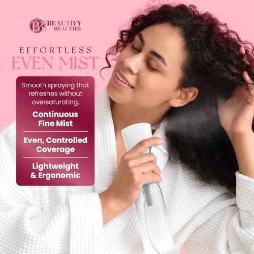 BeautifyBeauties Continuous Spray Bottle for Hair, 10.1 oz Mister Spray - color: Clear, size: 10.1 Ounces